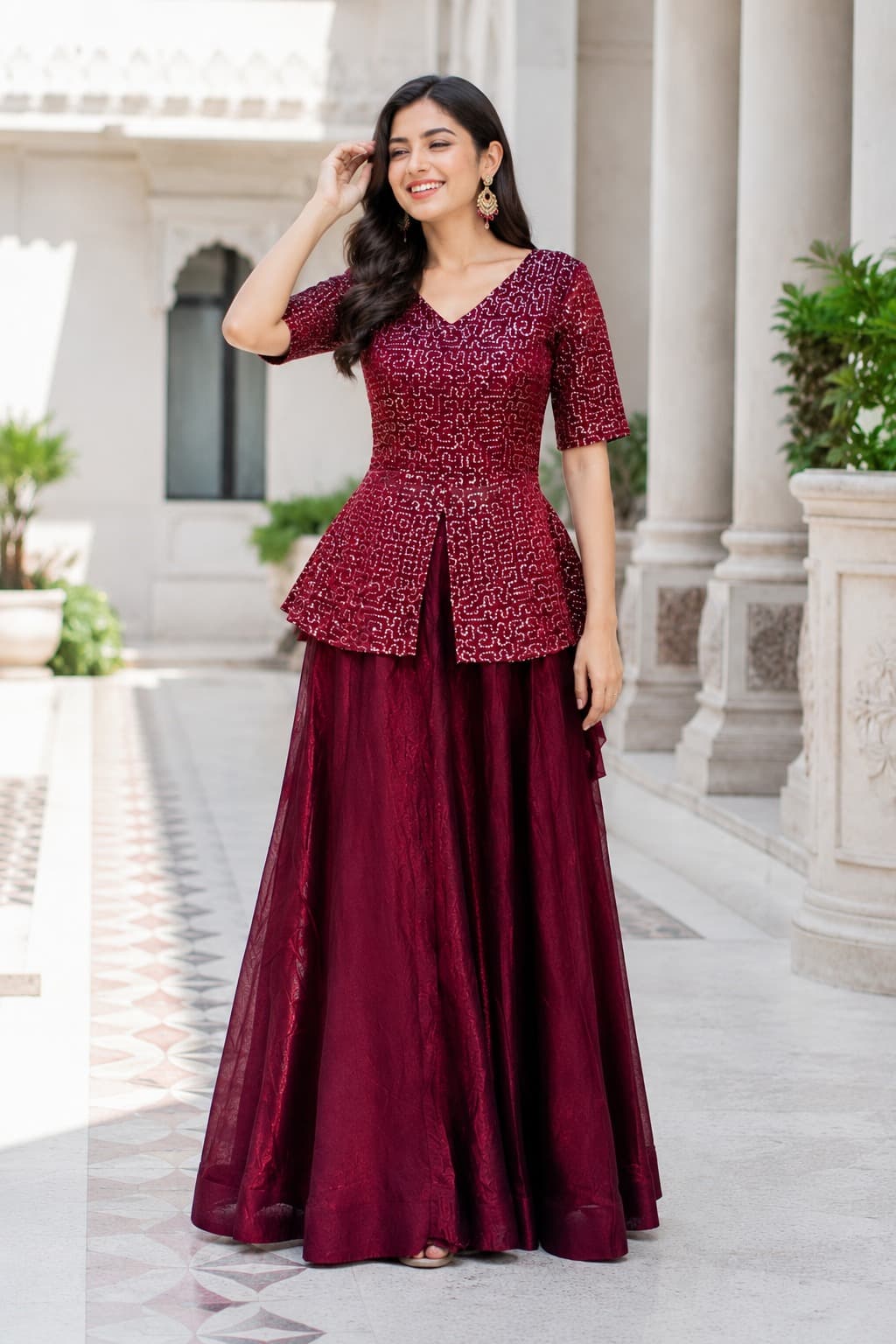Maroon
